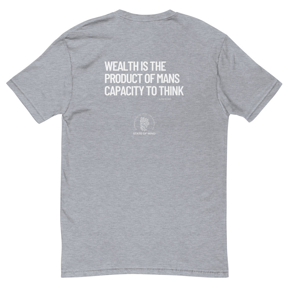 Wealth = Ability To Think Graphic Tee