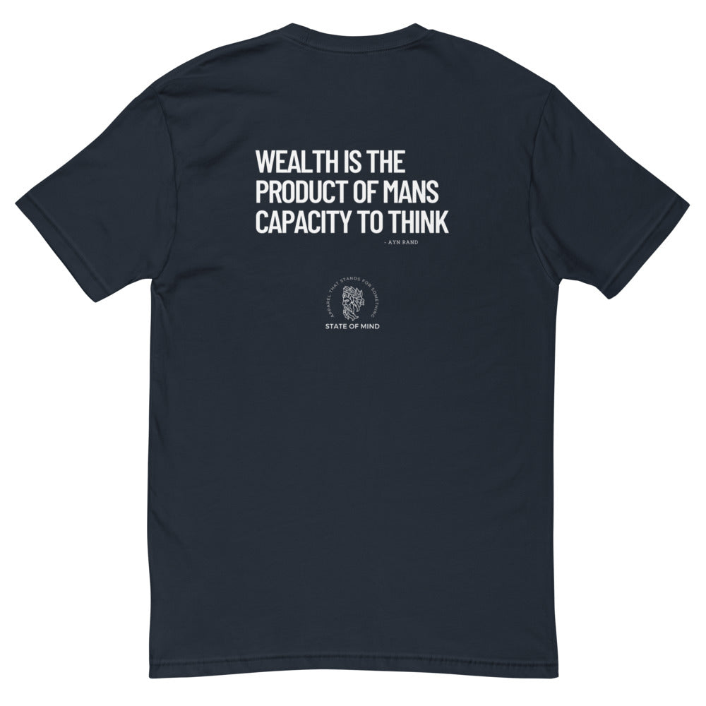 Wealth = Ability To Think Graphic Tee