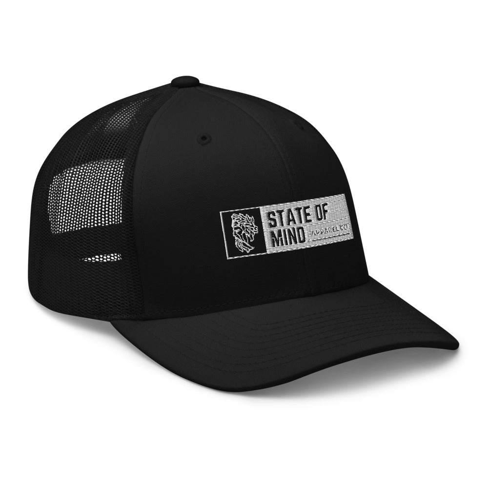 State Of Mind Rectangle Trucker Cap