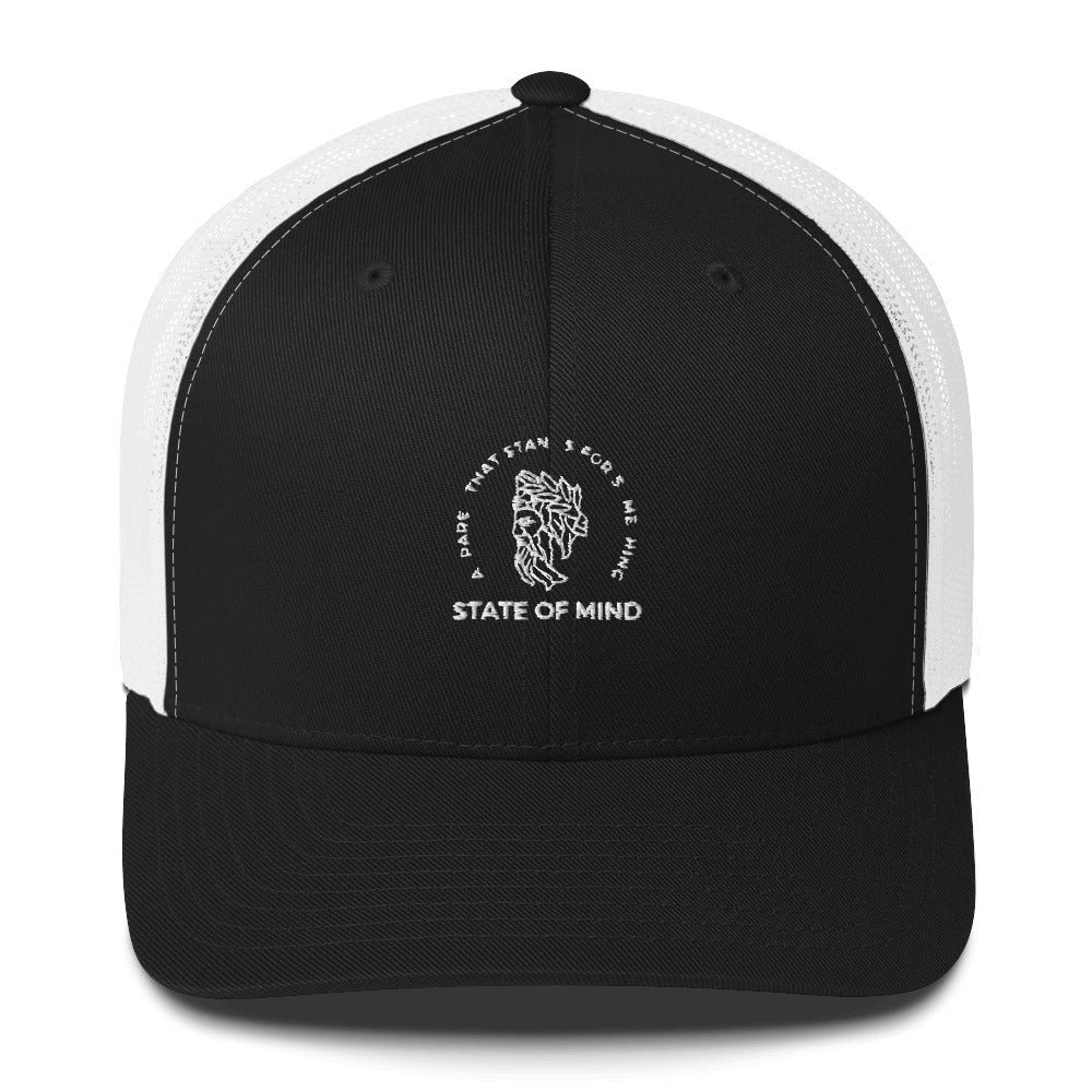 State Of Mind Logo Trucker