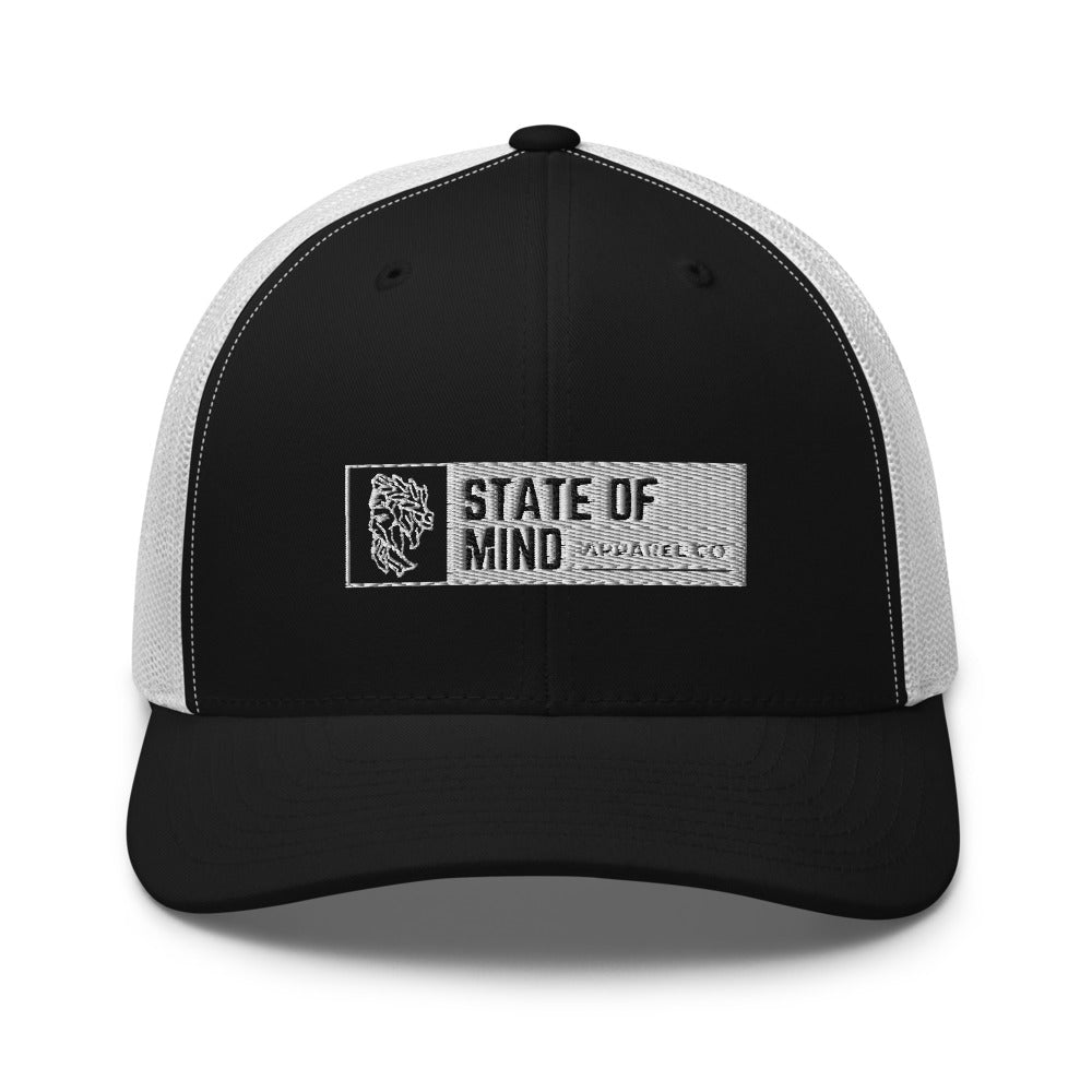 State Of Mind Rectangle Trucker Cap