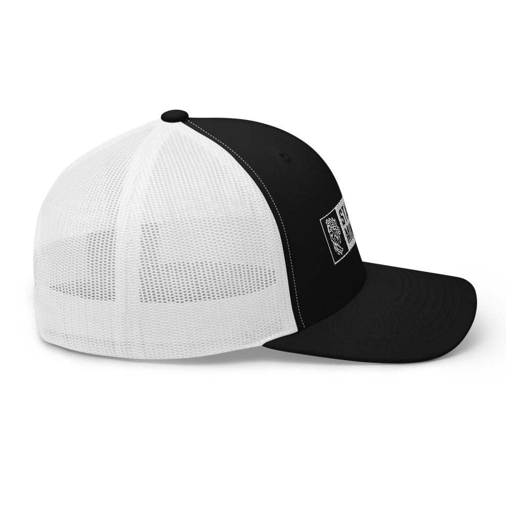 State Of Mind Rectangle Trucker Cap