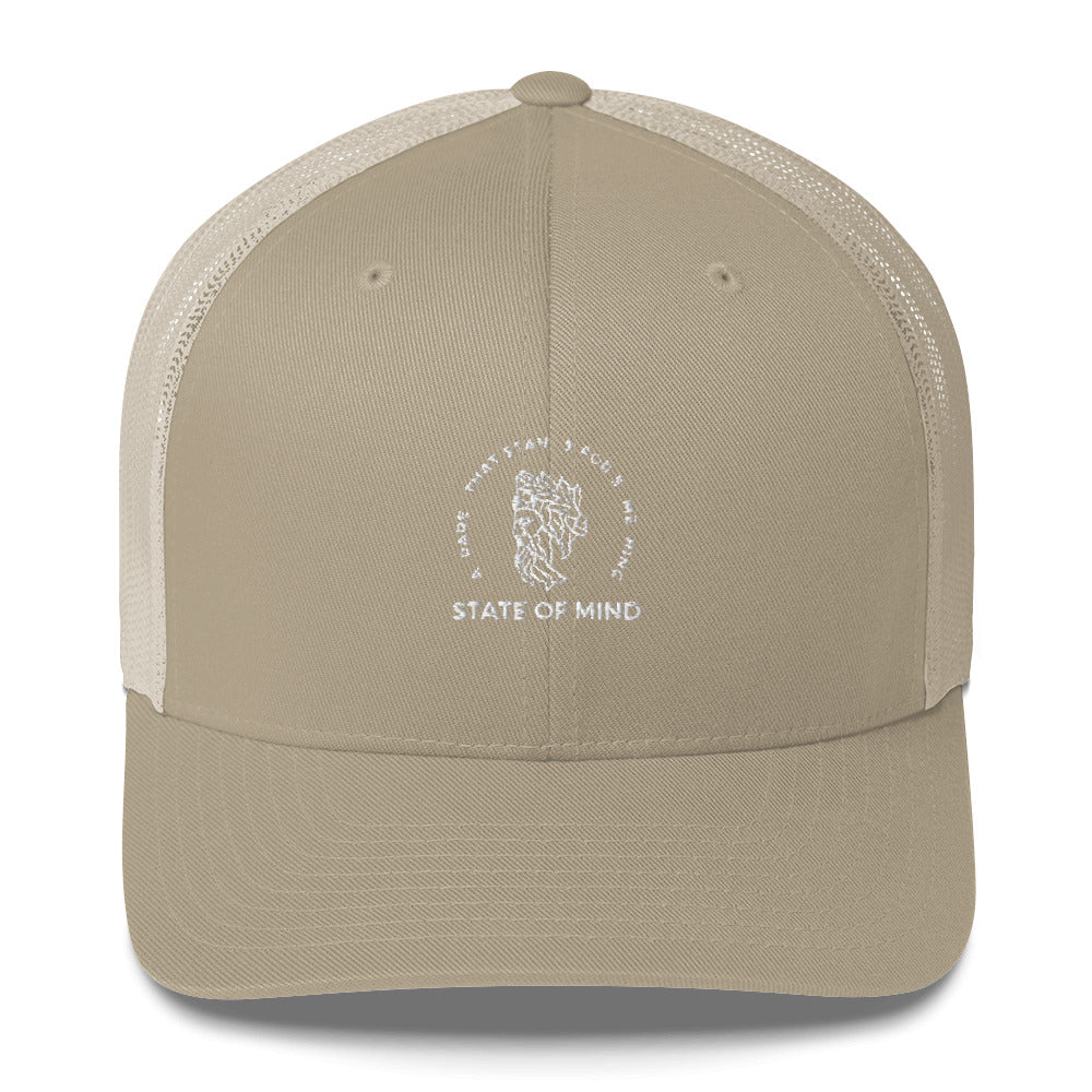 State Of Mind Logo Trucker