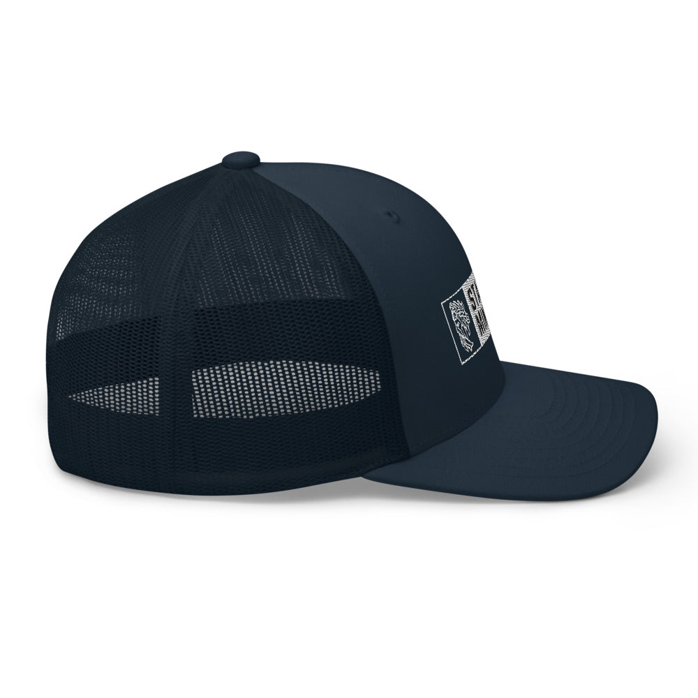 State Of Mind Rectangle Trucker Cap