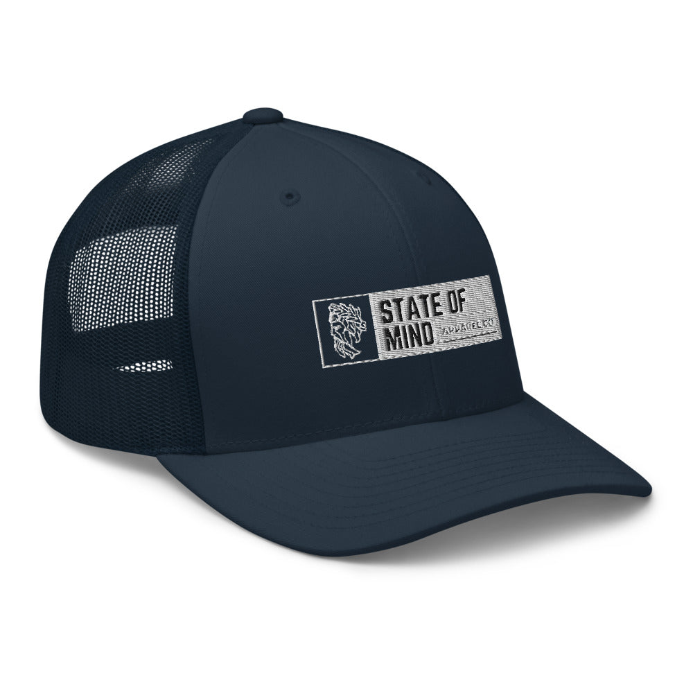 State Of Mind Rectangle Trucker Cap